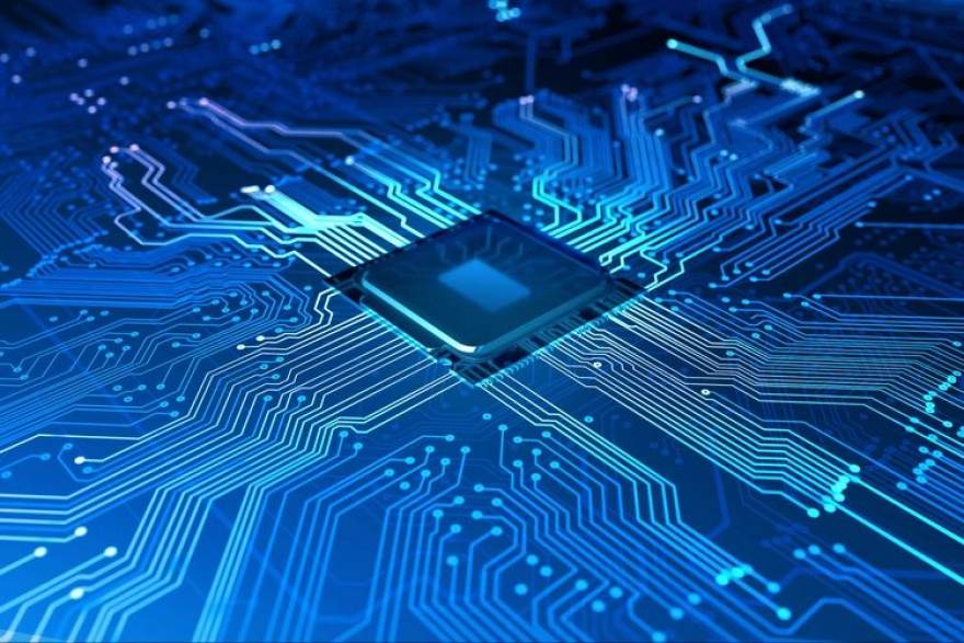 球速体育端侧 AI 芯片架构示意图